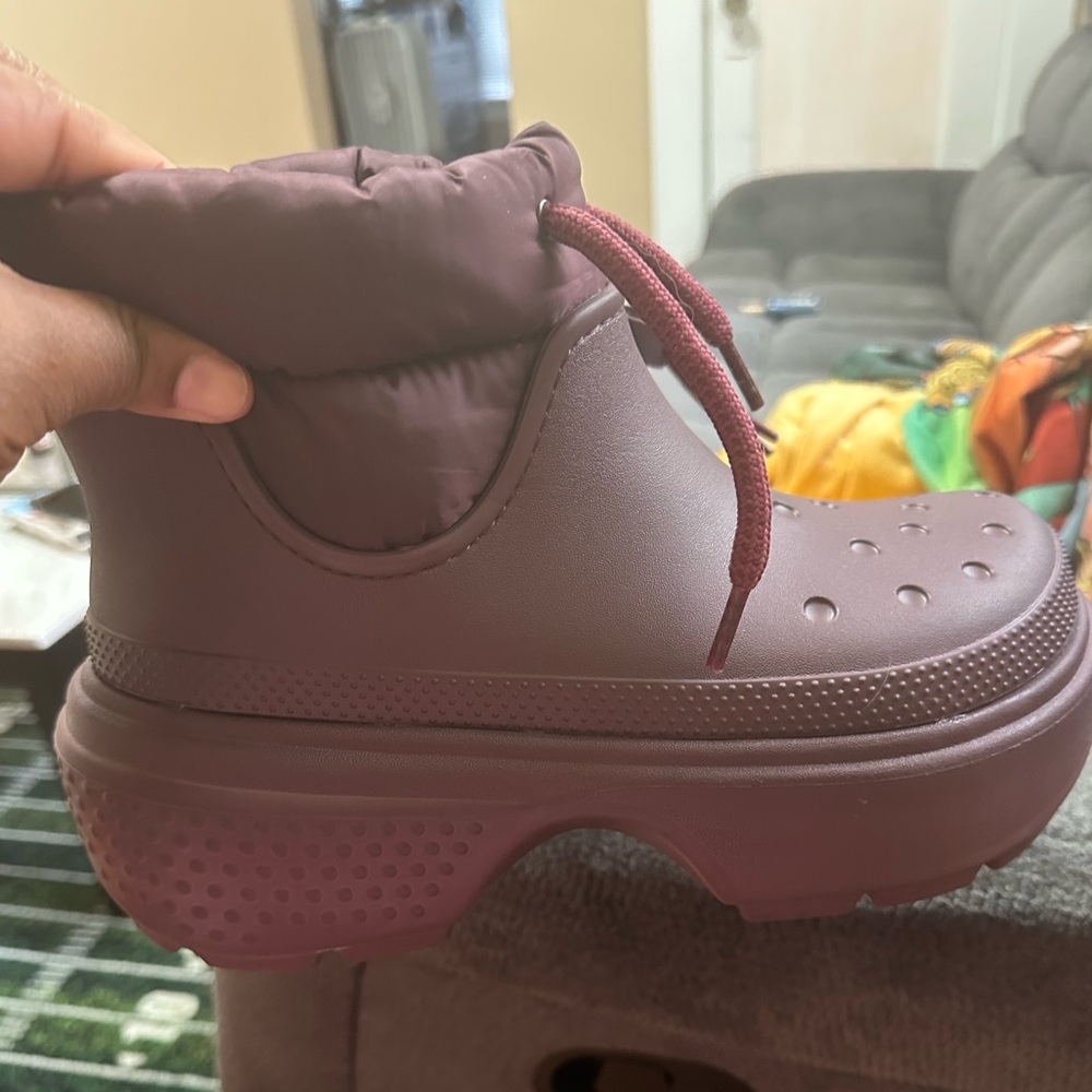 Croc boots